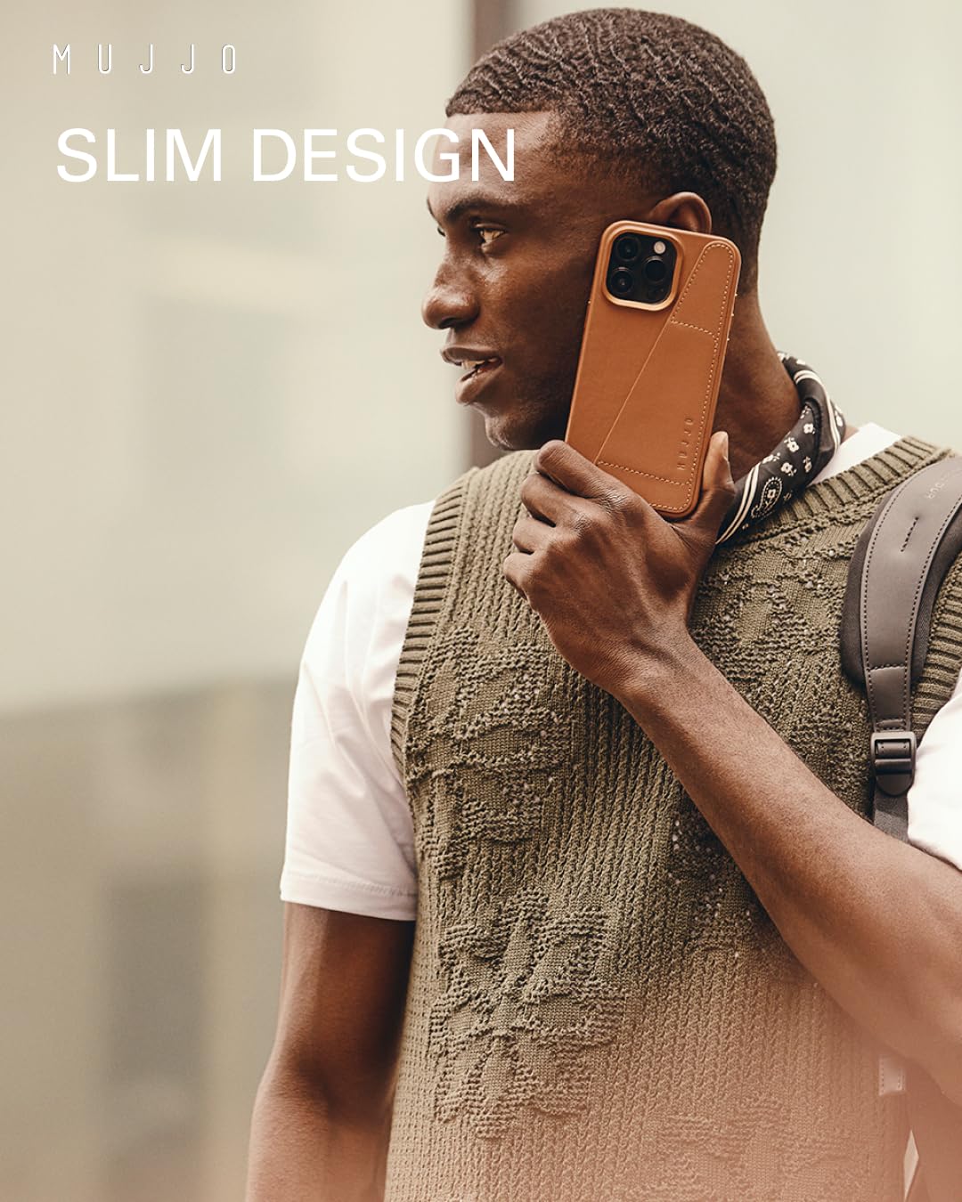 Amazon.com: Mujjo Leather Wallet Phone Case - Fits iPhone 15 Pro