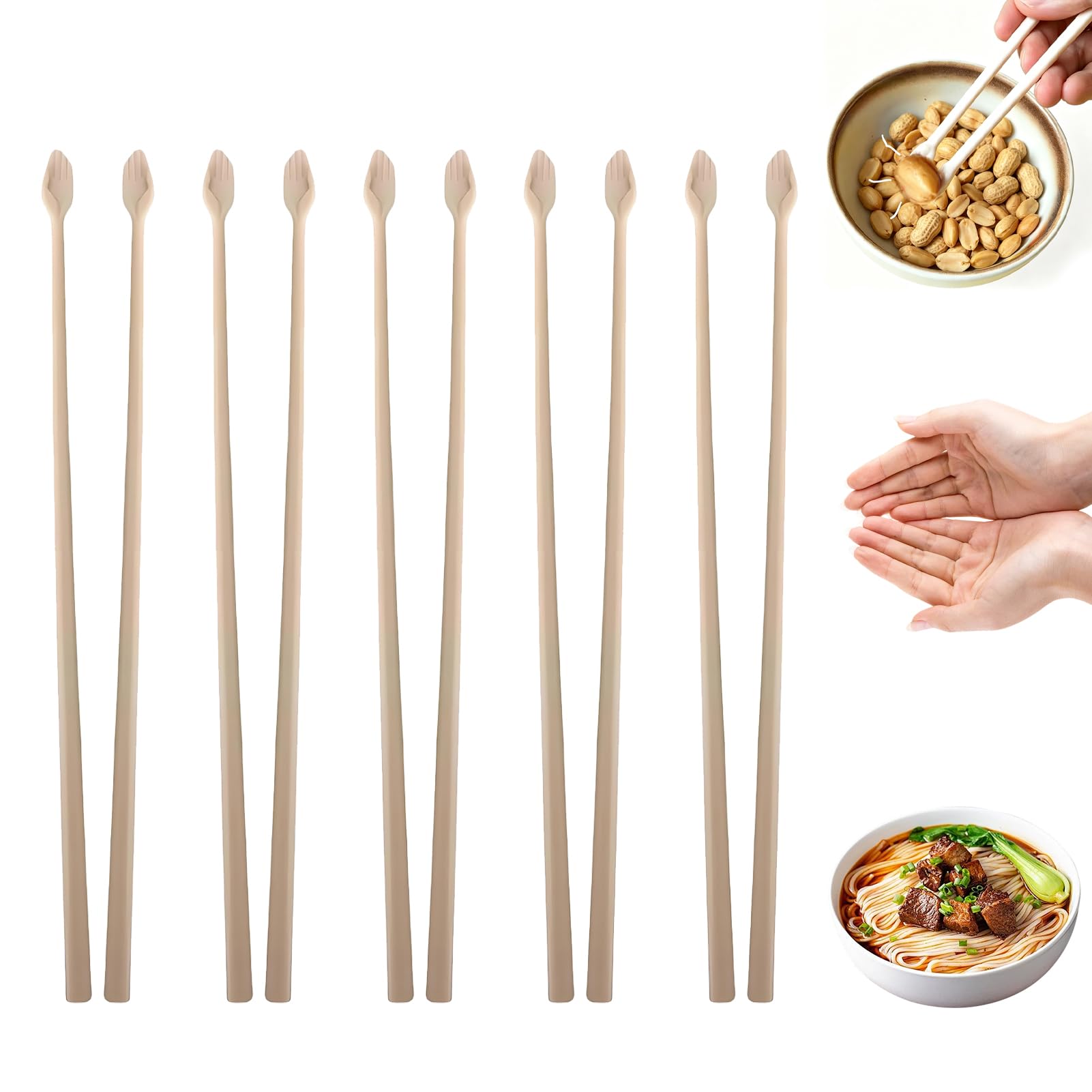 Fun Hand Chopsticks - Unique Dining Set -1