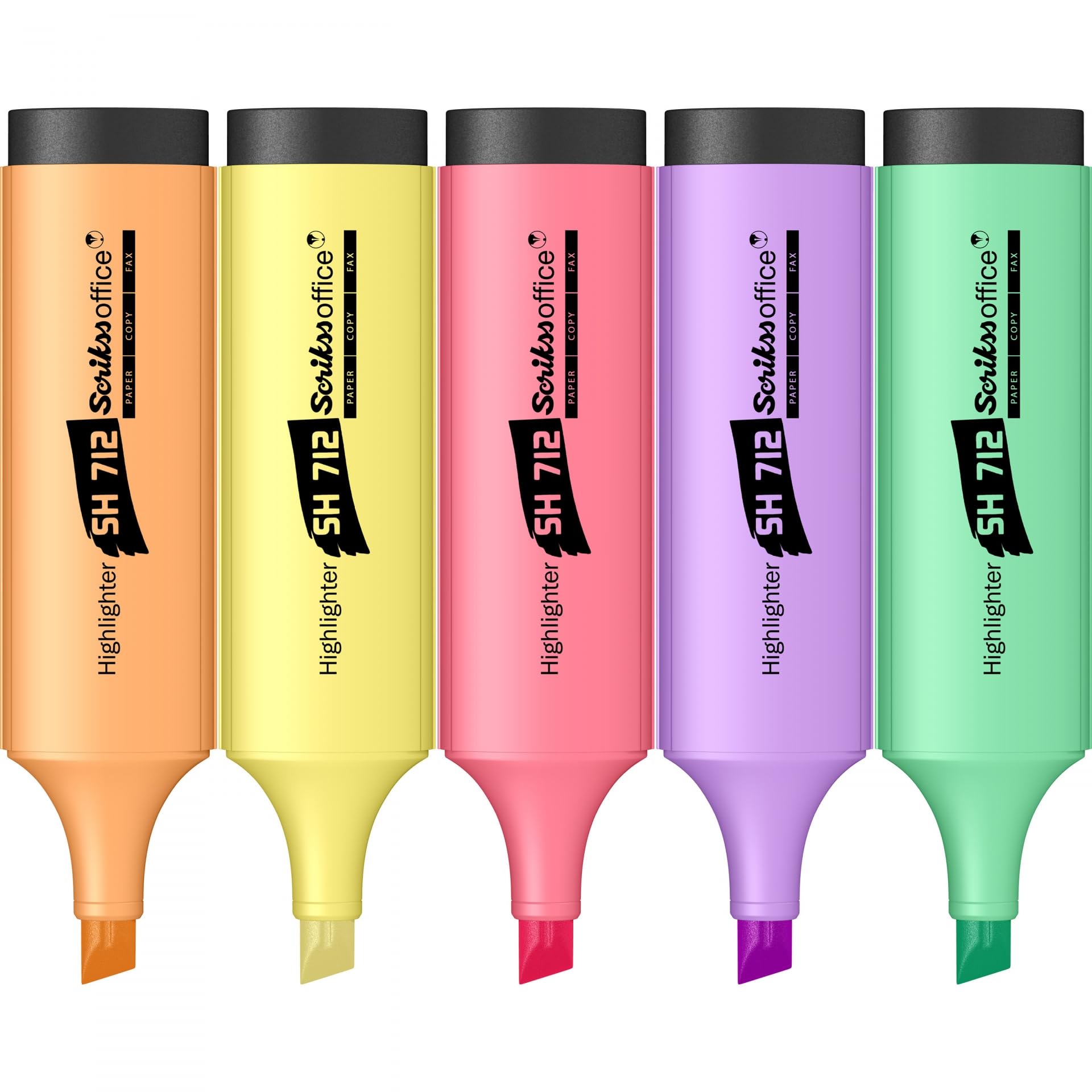 Scrikss Office Sh712 Pastel Glow - Confezione da 5 blister