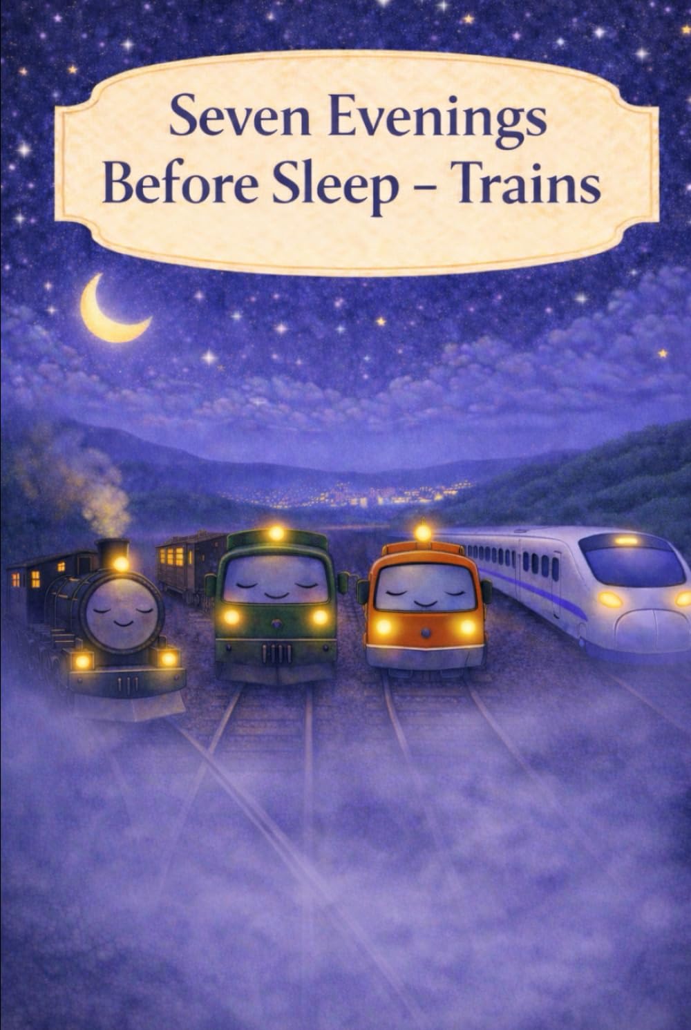 Seven Evenings Before Sleep - Trains: A Gentle Bedtime Book About Trains and Quiet Evenings