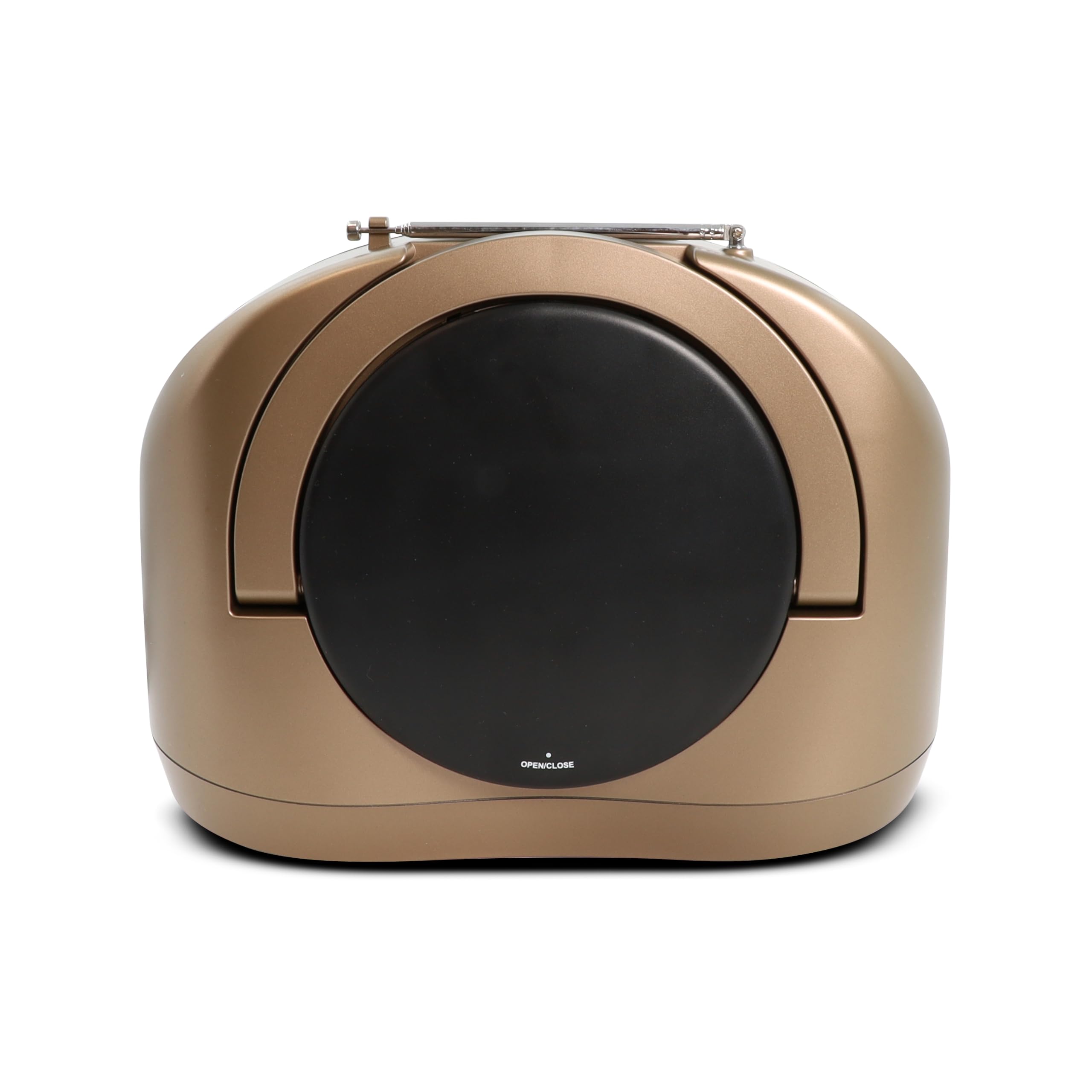 Lettore CD Copper & Black con radio FM, porta USB, funzione Sleep e ID3