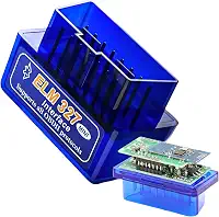 Mini Scanner Automotivo Bluetooth ELM327 Interface OBD2 Diagnóstico de Veículos Versões 1.5 e 2.1 (Versão 1.5 Placa Dupla)