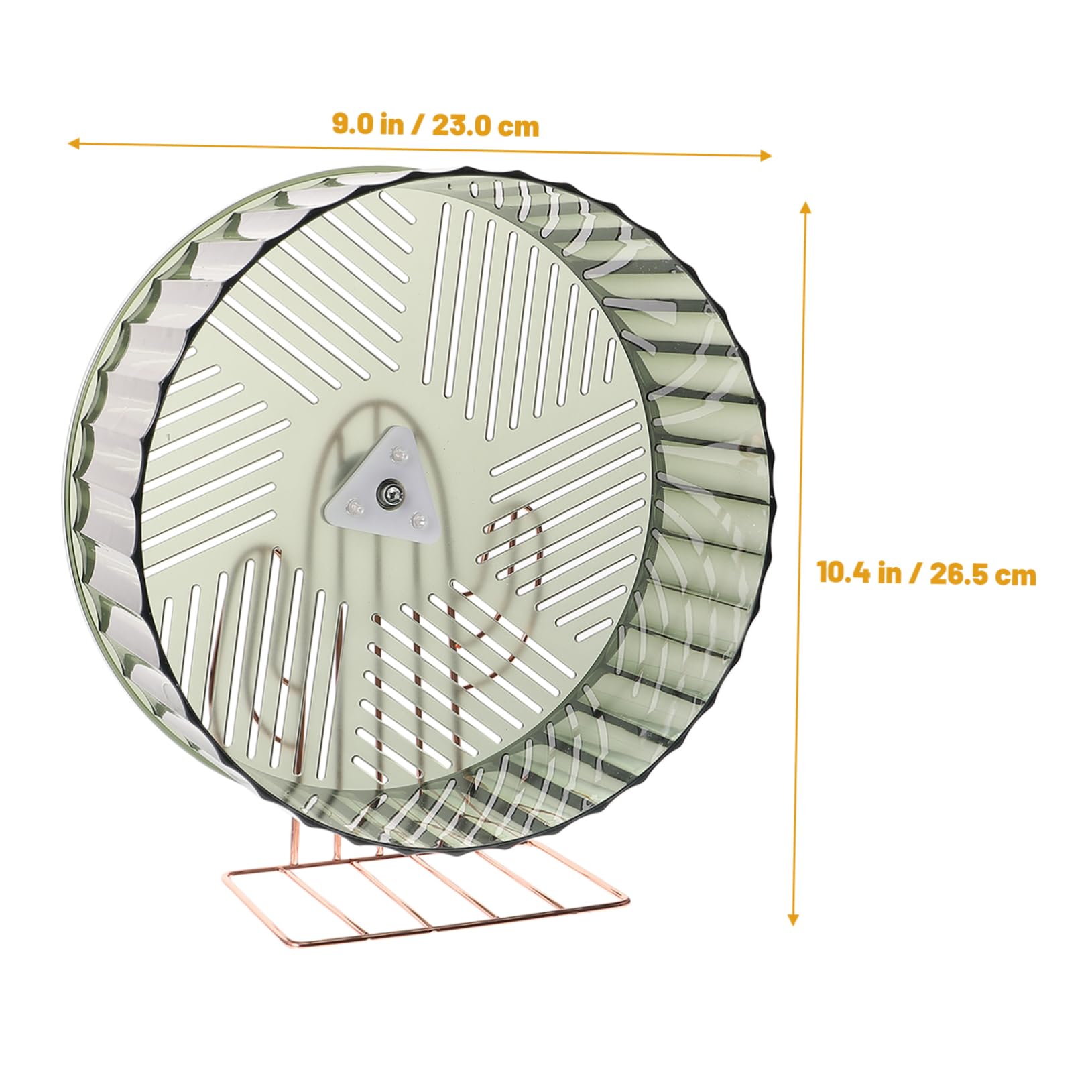 Milisten Roue Stable pour Hamster Roue Silencieuse pour Chinchilla Accessoires pour Petit Animal pour Cage