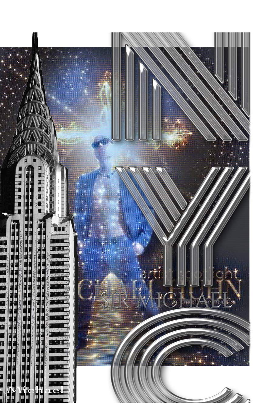 Sir Michael Portrait Iconic Chrysler Building New York City Drawing Journal: Iconic Chrysler Building New York City Sir Michael Huhn Artist Drawing Journal