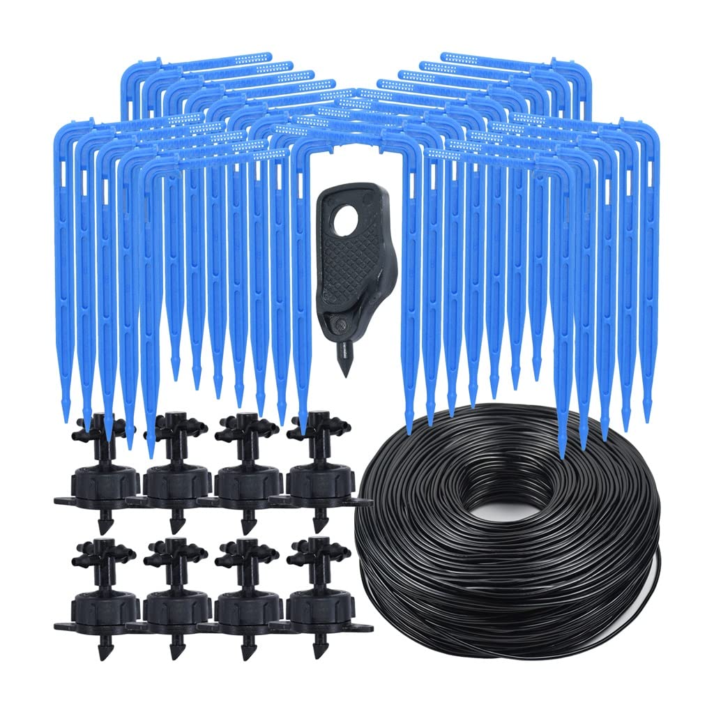 Système d'irrigation goutte à goutte 4 voies pour serre et jardin en pot
