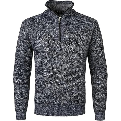 MATINEE Men's Thermal Fleece Lined Cardigan Cover