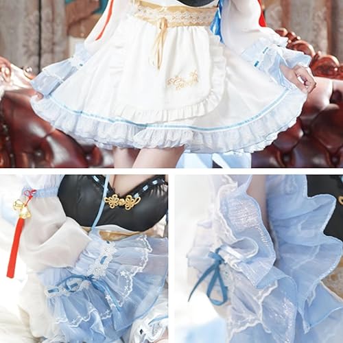 Miniatura 27 de Weixu Disfraz de cosplay de todos los personajes, traje de uniforme de Halloween, traje de carnaval para mujeres y hombres
