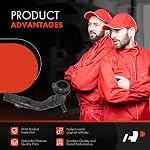 A-Premium Engine Coolant Thermostat Housing Compatible with Smart Models - Fortwo 2008-2015