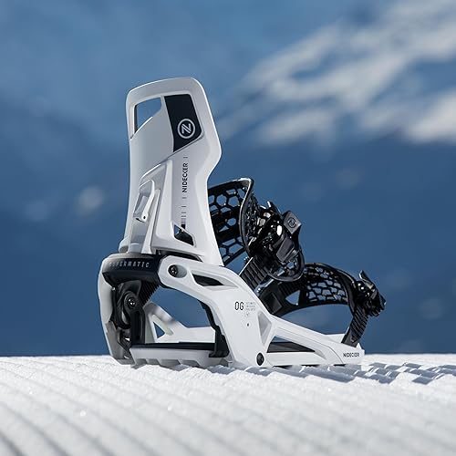 Miniatura 39 de Nidecker Supermatic Snowboard First Universal, de doble entrada, encuadernación automática, cómoda y confiable como una encuadernación regular