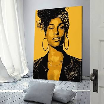 ◼️非売品◼️未使用◼️Alicia Keys/アリシアキーズ◼️B2◼️ポスター Amazon.co.jp: 歌手ポスターアリシアキーズ1ポスター装飾絵画