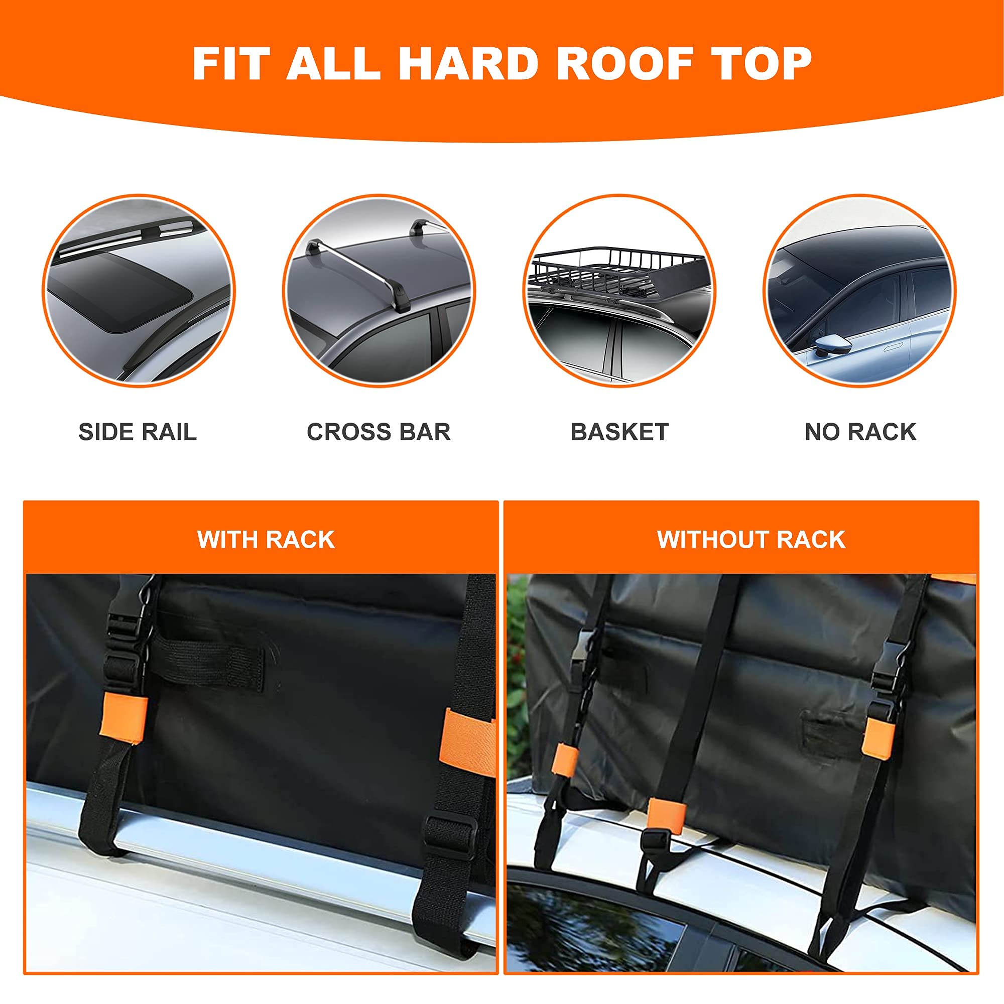 Buy MeeFar Rooftop Cargo Carrier Car Roof Bag 20 Cubic Feet 100