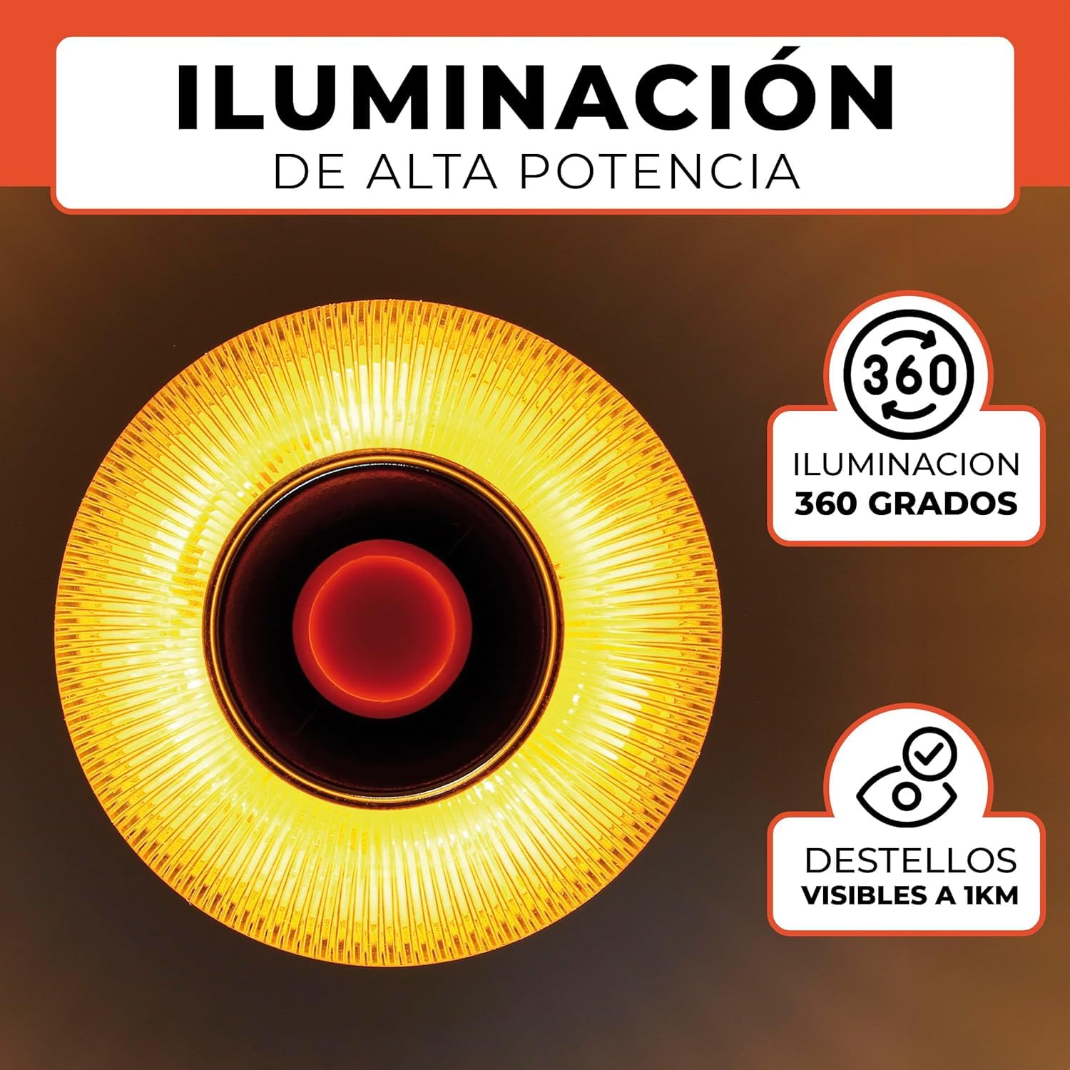 G-LEKO Pack 3u Luz de Emergencia V16 HOMOLOGADA DGT 3.0 Obligatorio 2026. Baliza V16 Coche con Geolocalización y Datos hasta 2038. Señal 8 LEDs V-16 Mayor Visibilidad >1km y 360° IP54 Base Imantada