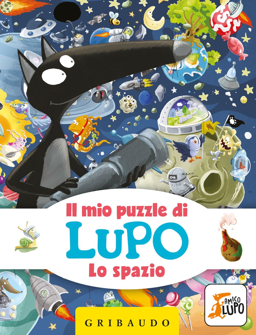 Lo Spazio. Il Mio Puzzle Di Lupo. Amico Lupo. Ediz. A Colori. Con Puzzle - 4