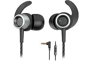 YOSH Gamer Noise Cancelling Headphones Wired Earbuds