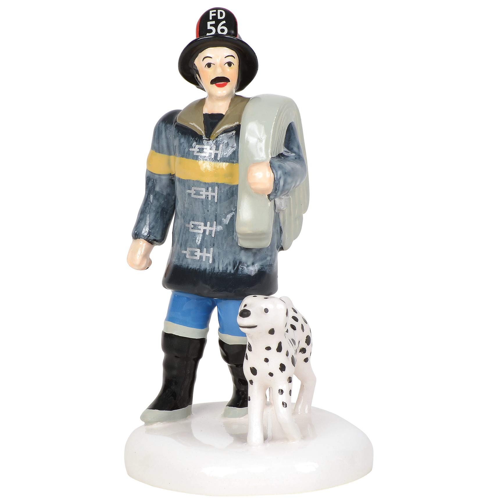 Department 56 Village Cross Product Accessories Fire Team Figurine, 3.3 Inch, Multicolor