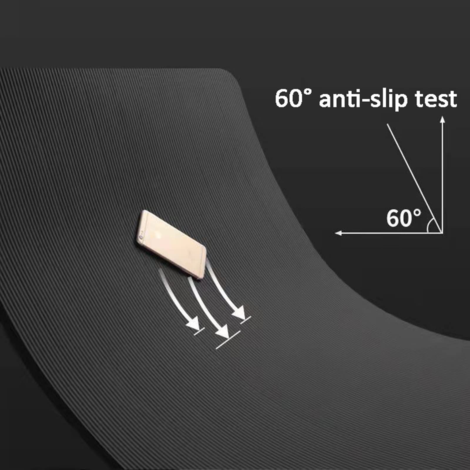 V3VOGUE Tappetino per Tapis Roulant, Tappetino Insonorizzante Antivibrazione, Tappetino Ad Alta Densità per Attrezzature Fitness, per Tapis Roulant, Ciclette, Rowers, E Attrezzature da Palestra