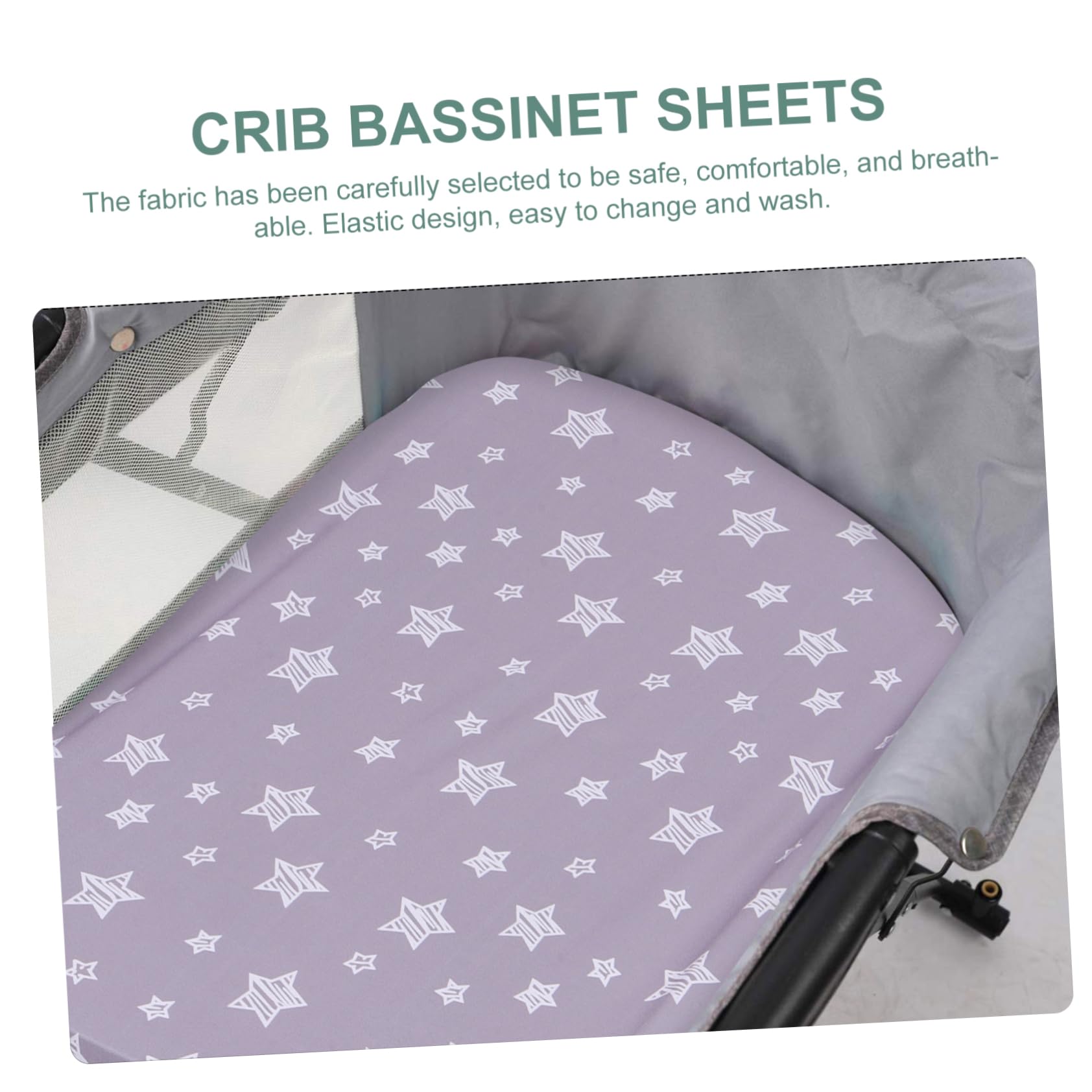 BESTonZON Elastic Changing Pad Cover Washable Baby Changing Pad Sheet Little Boy Changing Pad