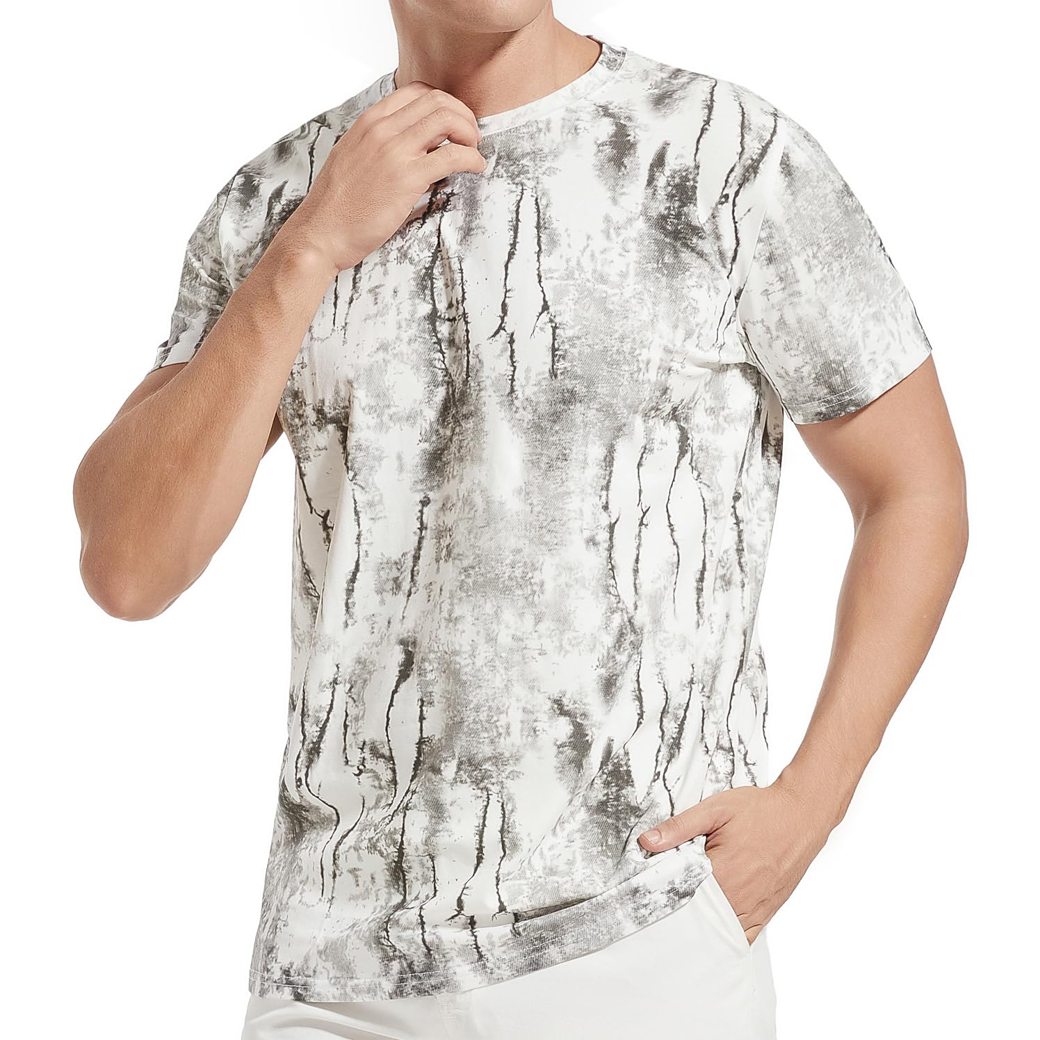 YININF Mens Hipster Hip Hop Short Sleeve Print T-Shirt Shirts Men