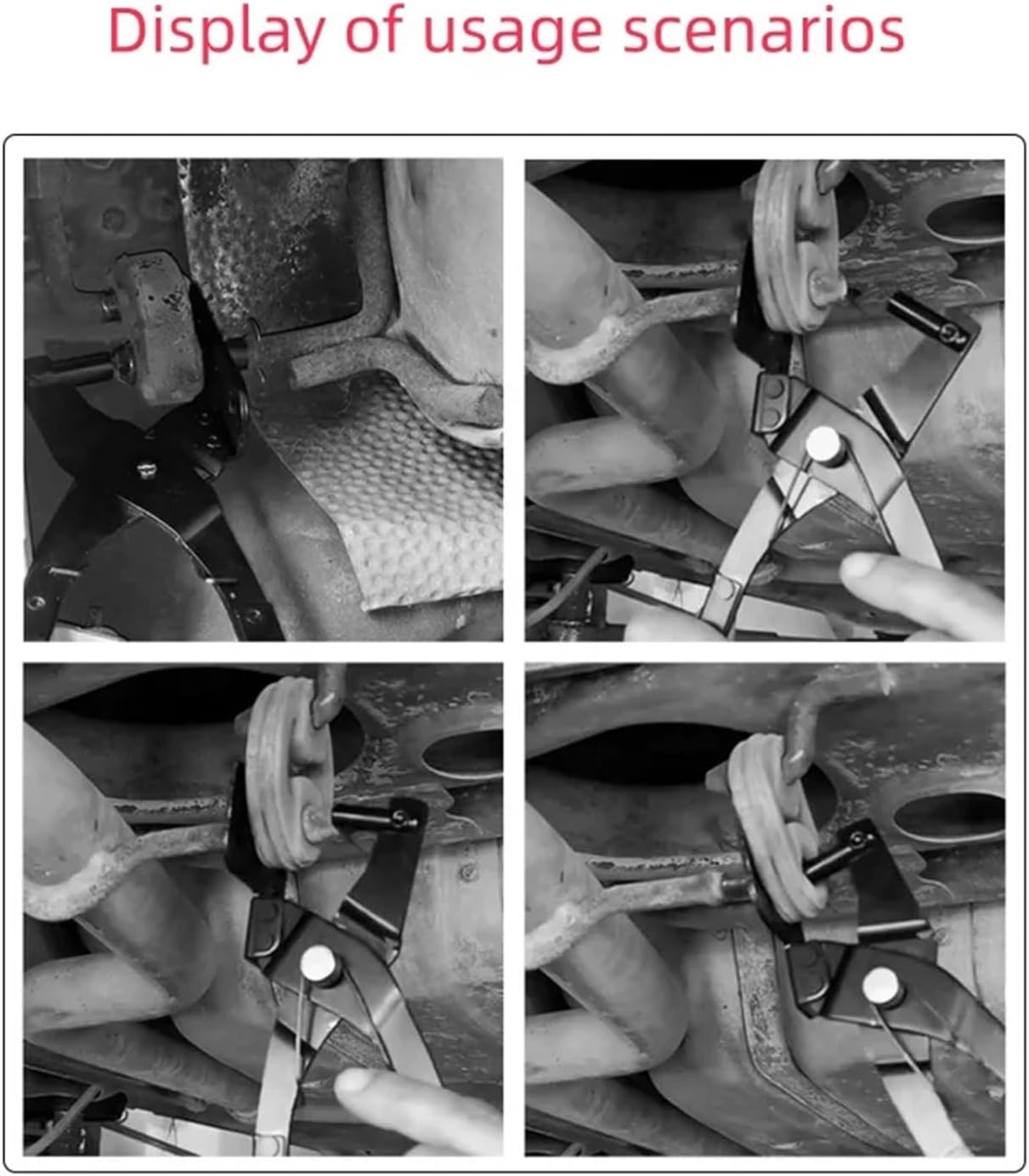 Dismantling Pliers Compatible With Rubber Pads On Car Exhaust Pipes Auto Repair Mechanic Tools Automobiles Parts Accessories