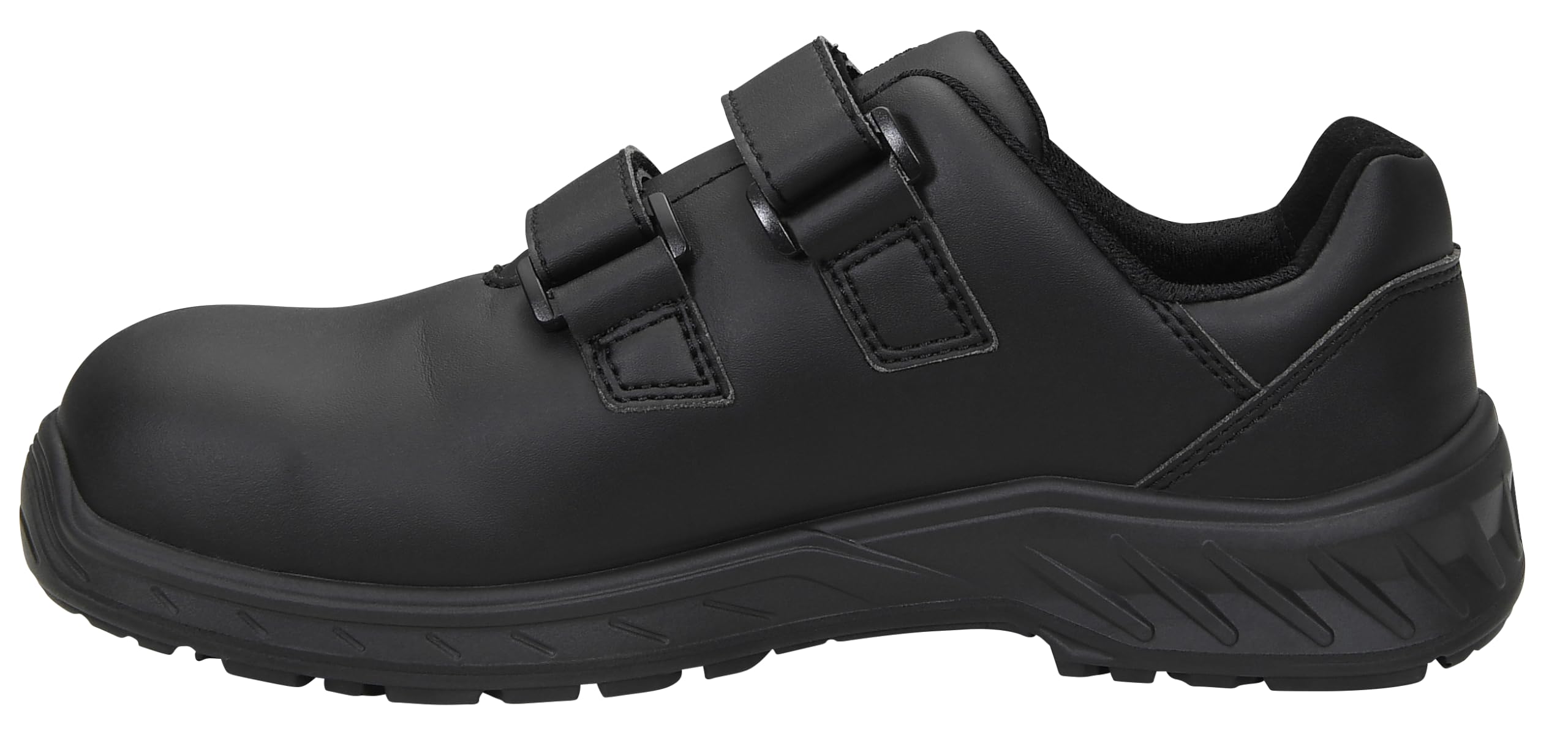 ELTEN jo_CLEAN Strap Black Low ESD S3S | Sicherheitsschuhe für Damen & Herren, Kunststoffkappe, leicht, atmungsaktiv