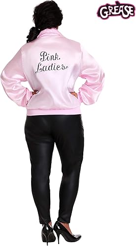 Miniatura 7 de Chaqueta rosa para mujer, talla grande, disfraz de grasa con licencia oficial, Hot Pink