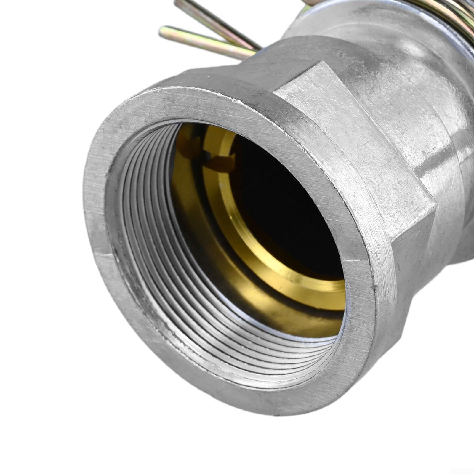 ZYNCUE Robuster landwirtschaftlicher Sprinklerkopf, 5,1 cm, Zinklegierung, 39,6 m Reichweite, verstellbarer Winkel für Bewässerung von Feldbewässerung