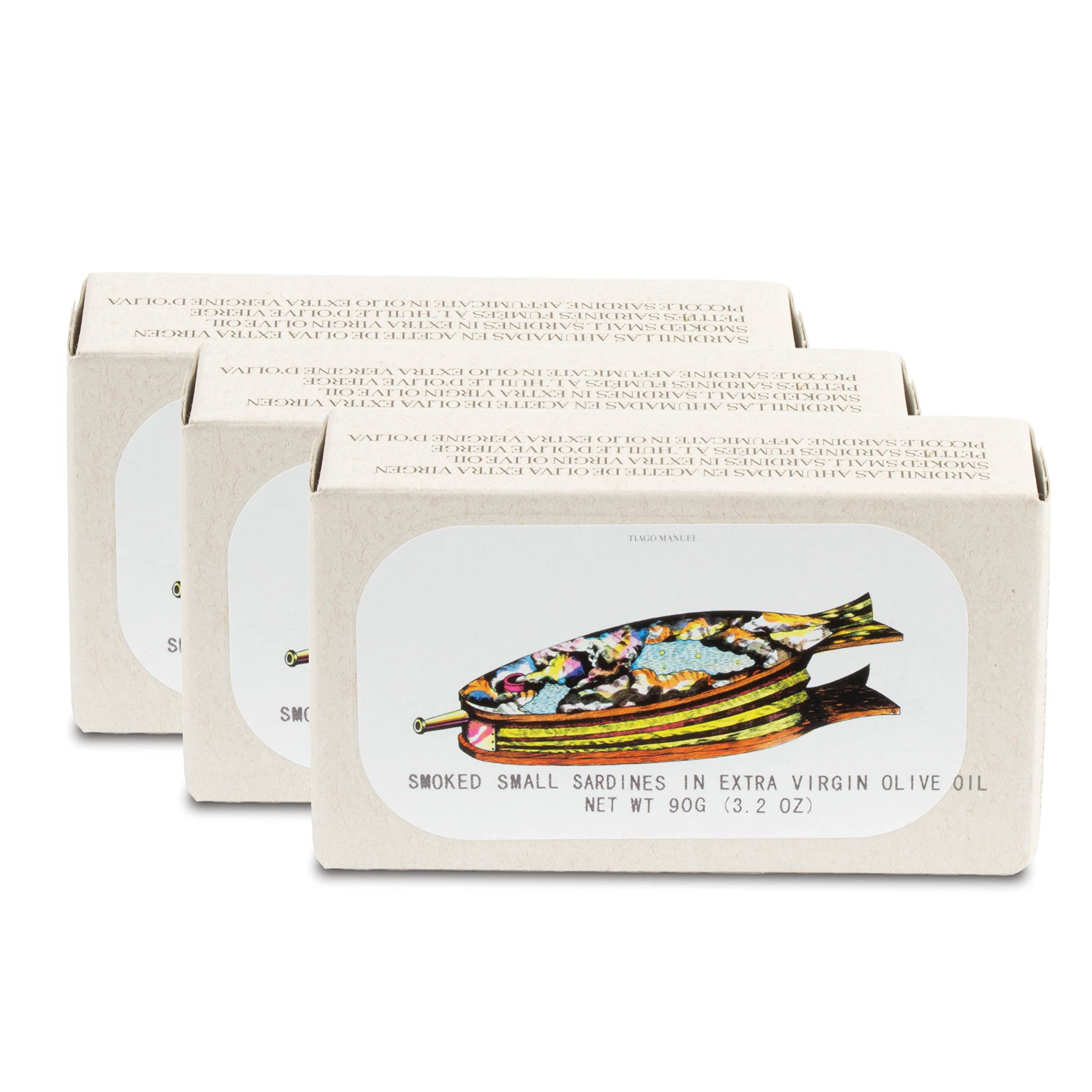 Buy Smoked Small Sardines in Extra Virgin Olive Oil by Jose Gourmet