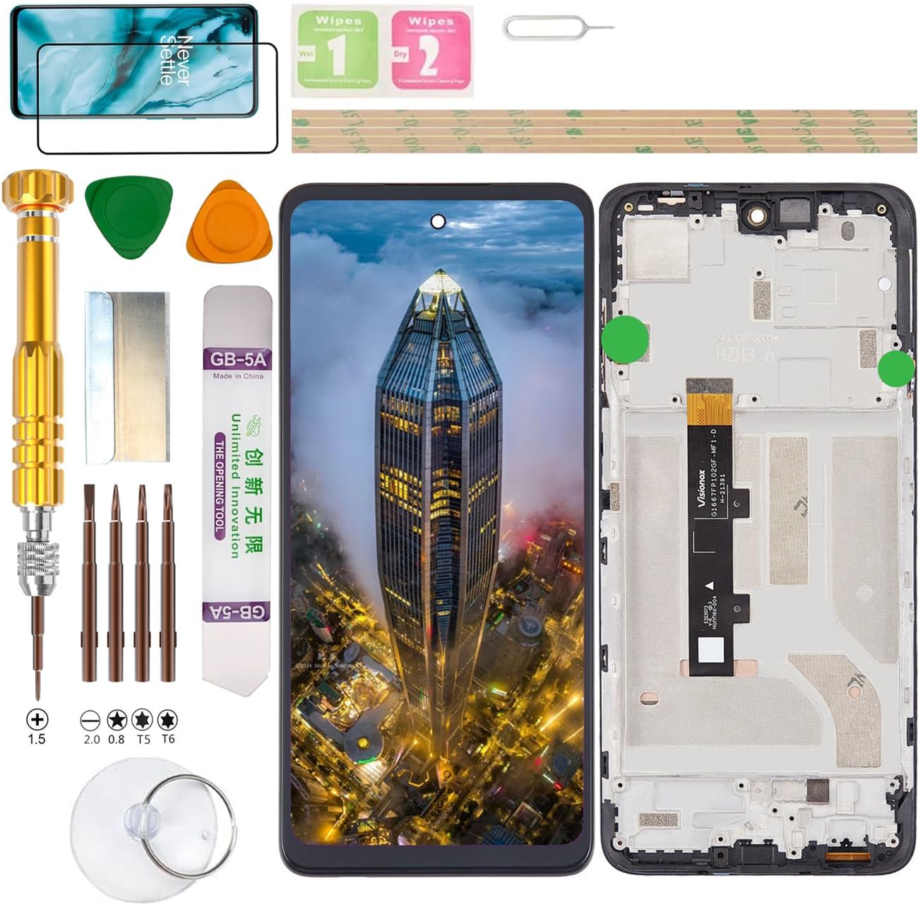 Incell LCD Screen Replacement Kit For Motorola Edge 20 lite XT2139-1 MC387