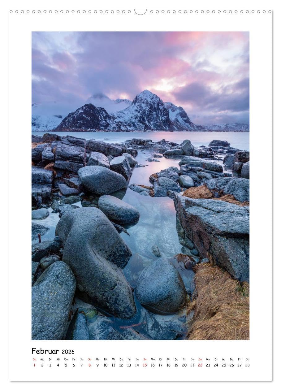 Zauberhafte Landschaften (hochwertiger Premium Wandkalender 2026 DIN A2 hoch), Kunstdruck in Hochglanz: Eine Fotoreise durch atemberaubende Landschaften rund um den Globus (CALVENDO Natur)