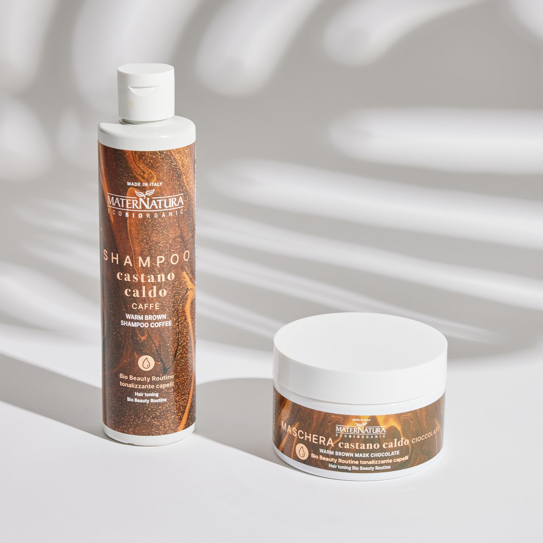 Maternatura Hot Chocolate for Brunette Mask: Toning Mask, Ideal for Golden and Hazelnut Brown Shades Moisturizing - Image 3