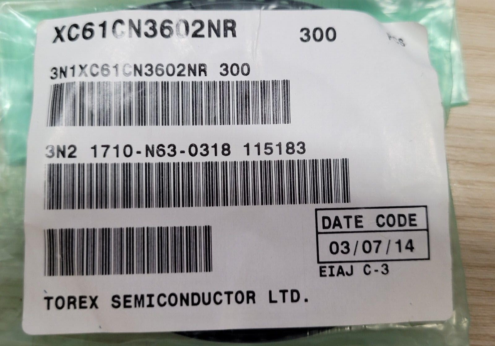 (10 PC) XC61CN3602NR TOREX