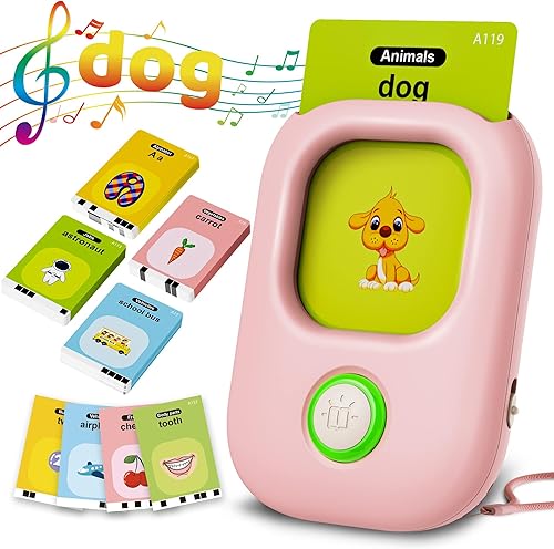 KOKODI Juguetes para niÃ±as, palabras de vista, educaciÃ³n, juguetes de aprendizaje de 1, 2, 3, 4, 5 edades