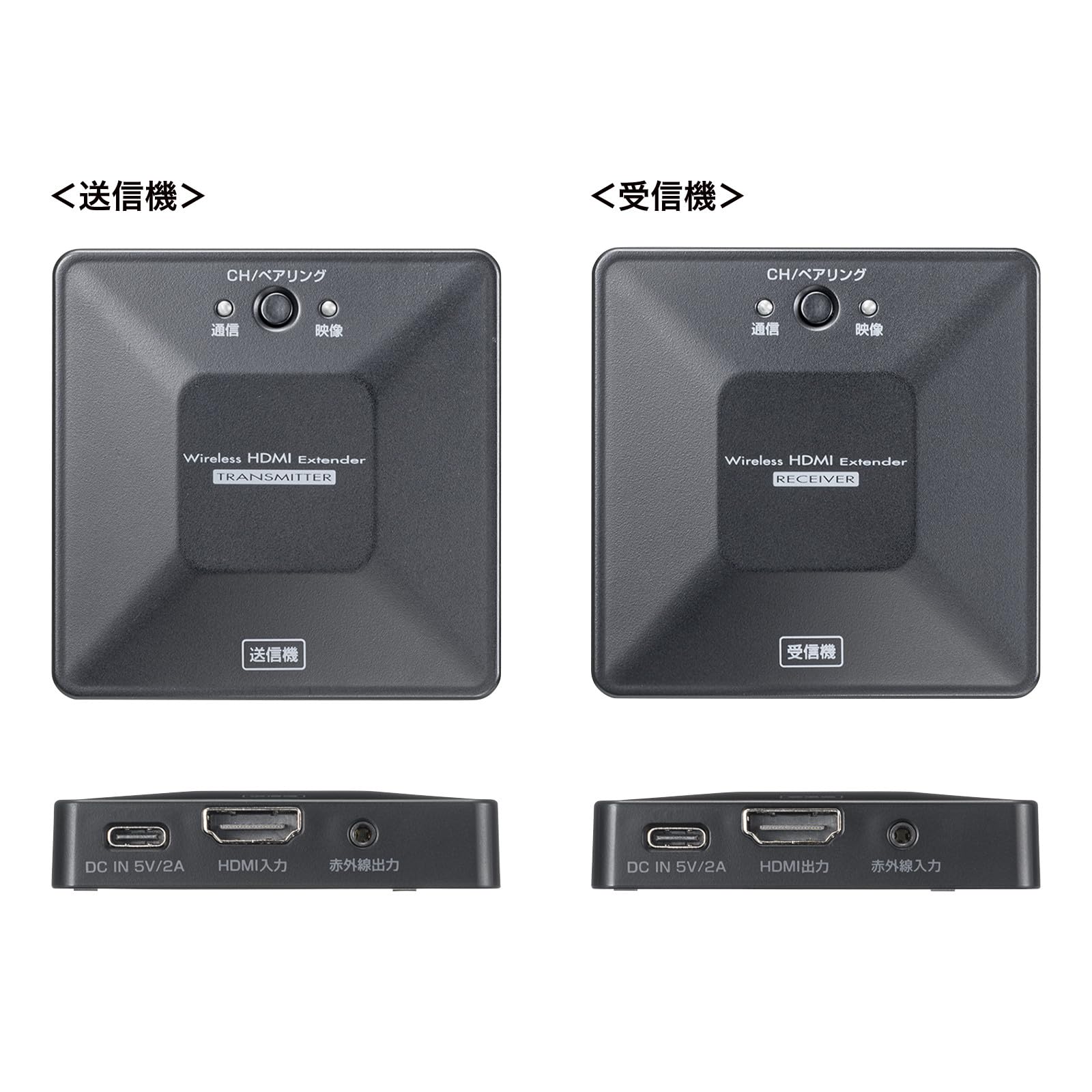 SANWA SUPPLY HDMIエクステンダー 60m Sanwa Supply Hdmi Extender (Up To 60M Extension/Set Model