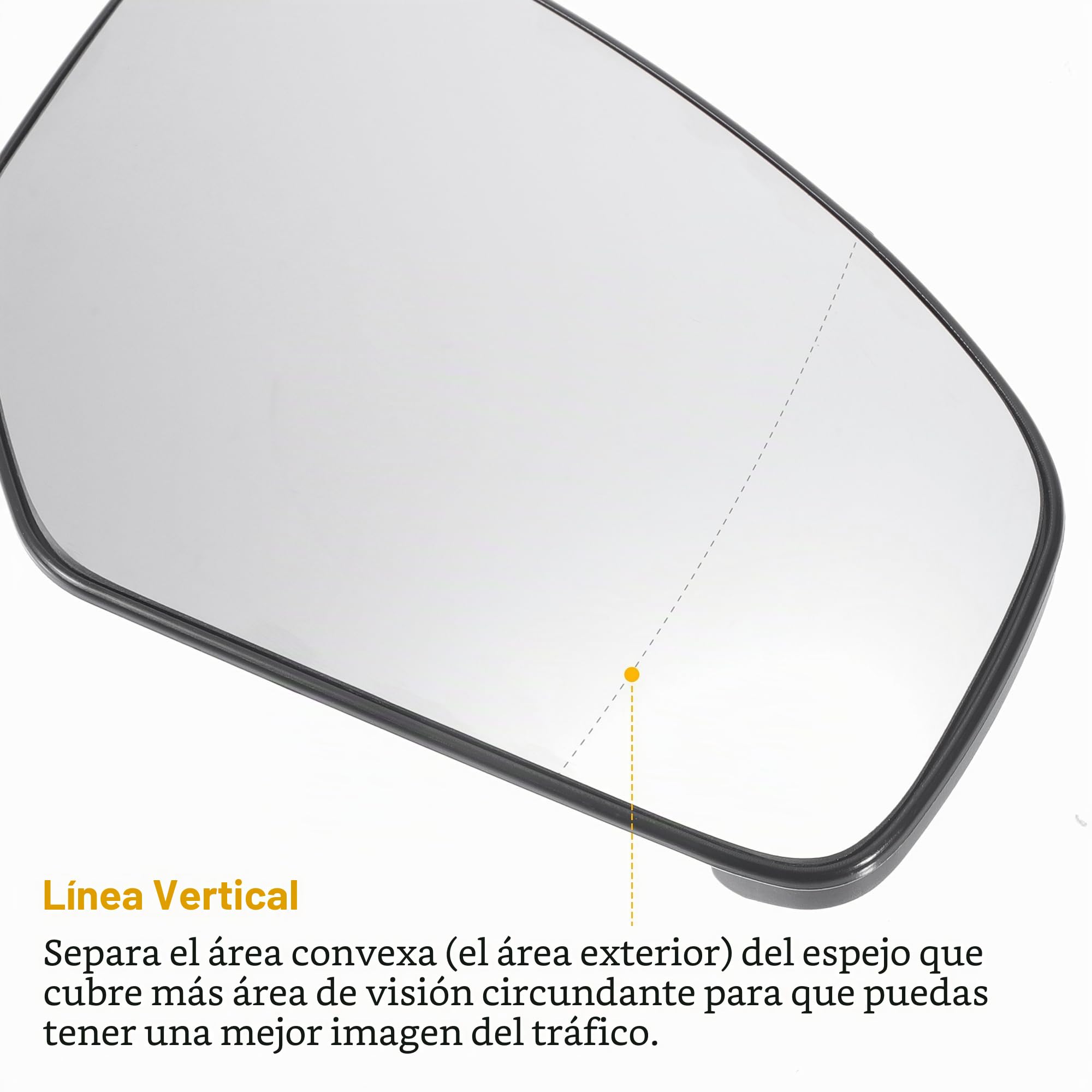 QUARKZMAN Espejo Retrovisor Derecho Para Honda Civic 2012-2017 1Pc