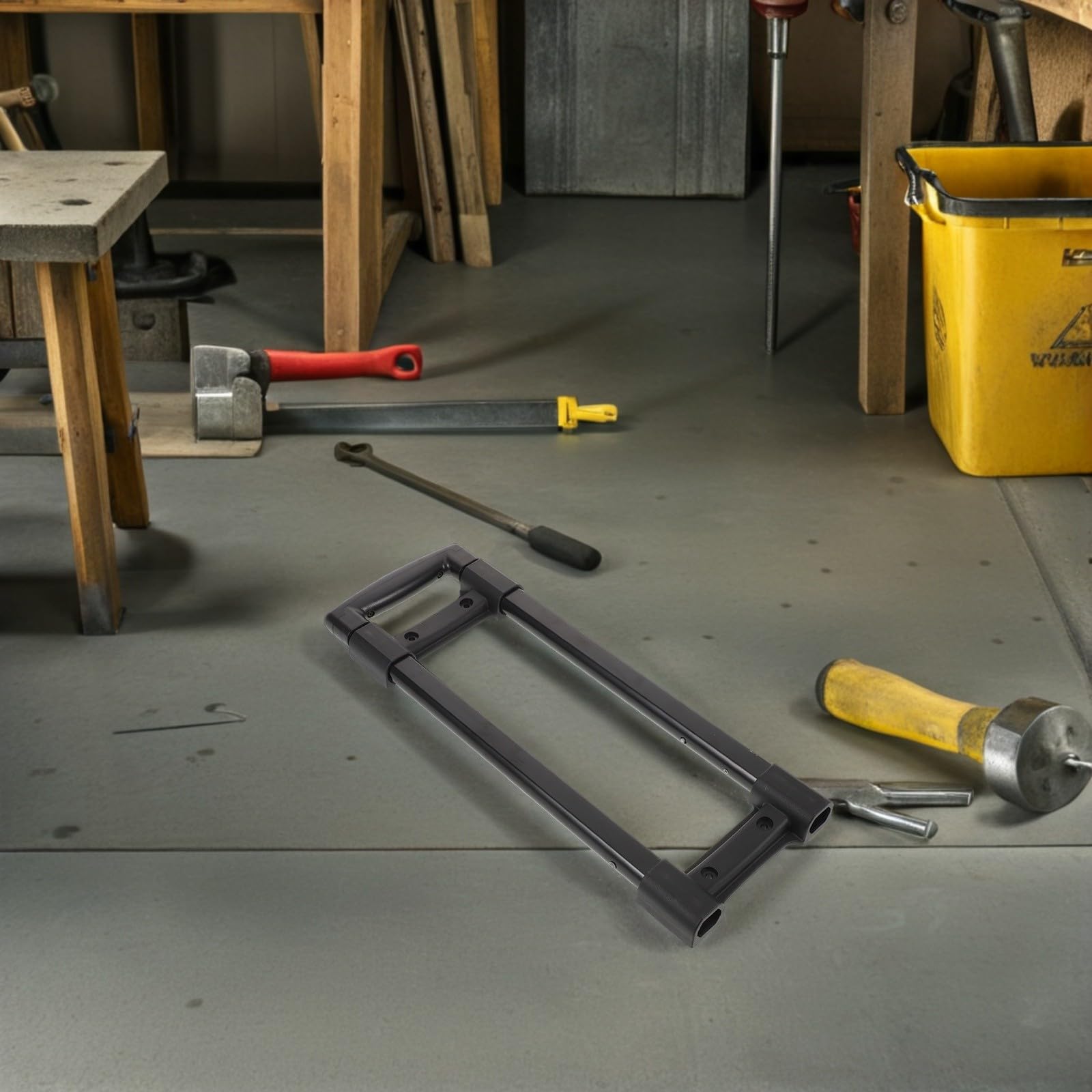 POPETPOP Mango de Extensión para Maleta de Aluminio Asa Telescópica Ajustable, 3 Secciones y Botón Ergonómico, Reemplazo para Equipaje Ruedas, Accesorio para Viajeros Frecuentes