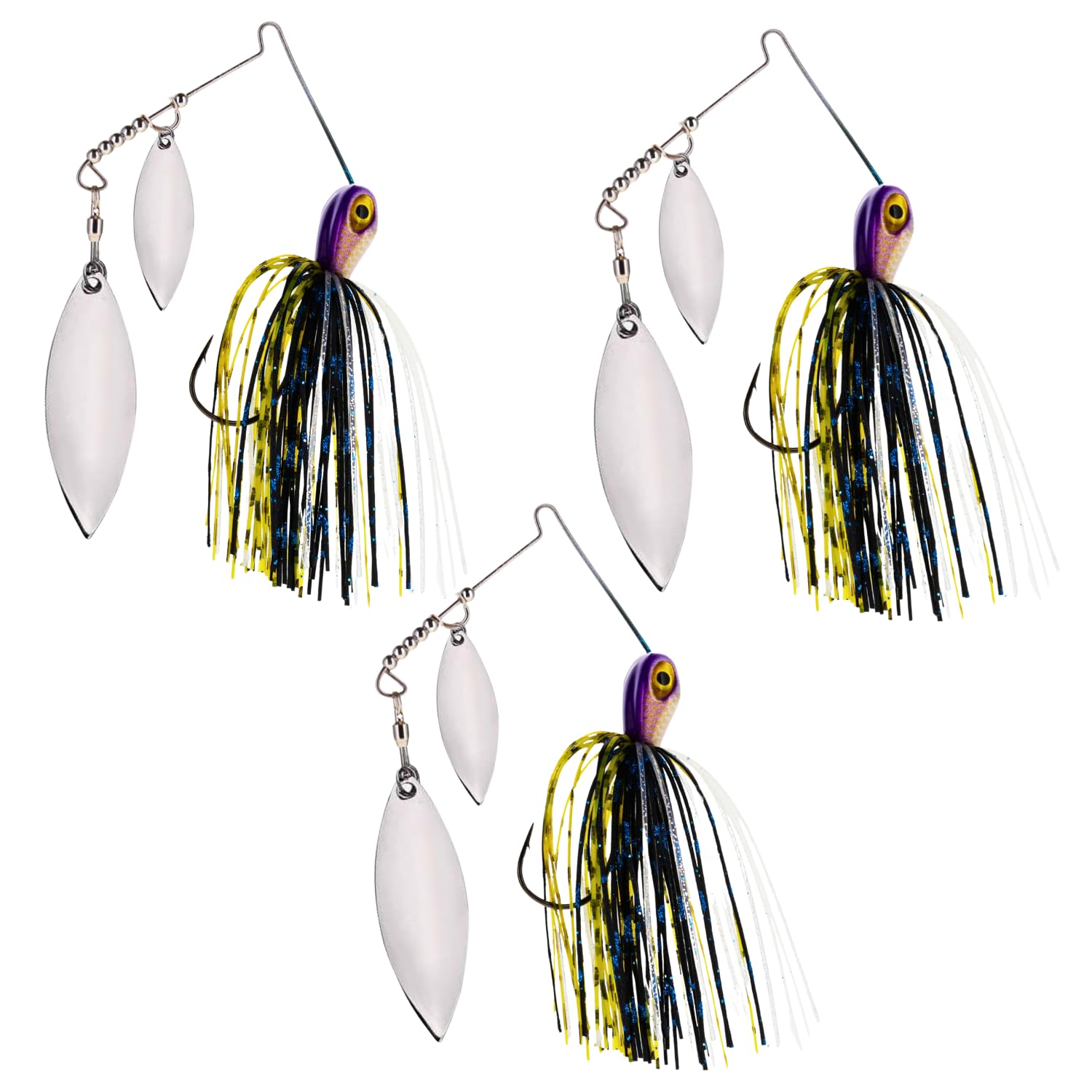 Reaction Tackle Spinner Bait - 1/2 oz - Killer (Pack of 3)