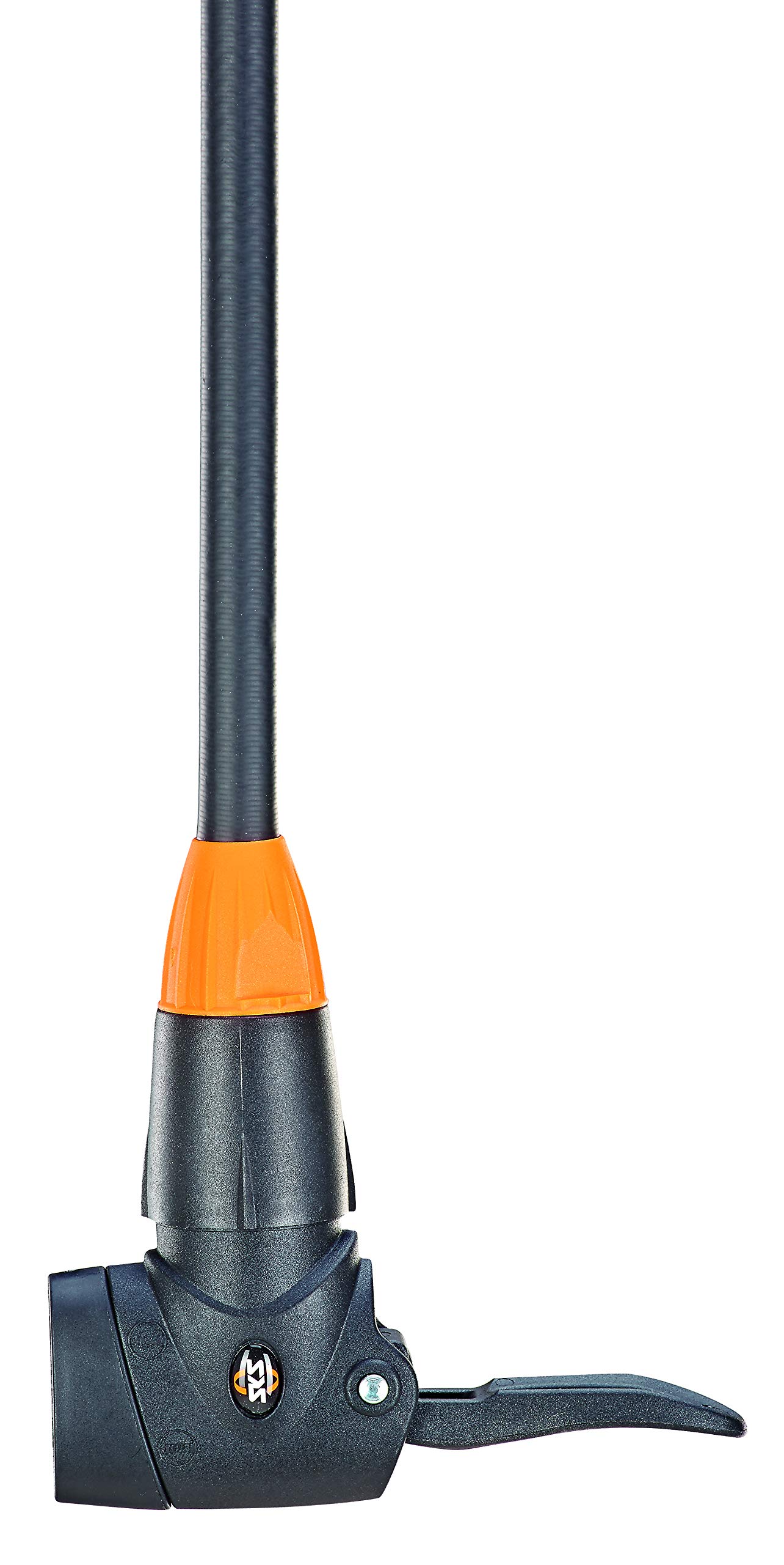 SKS GERMANY Stand-Luftpumpe mit Manometer und Duokopf für alle Ventilarten Aircontrol 8.0, schwarz- grau, 560, Einheitsgröße