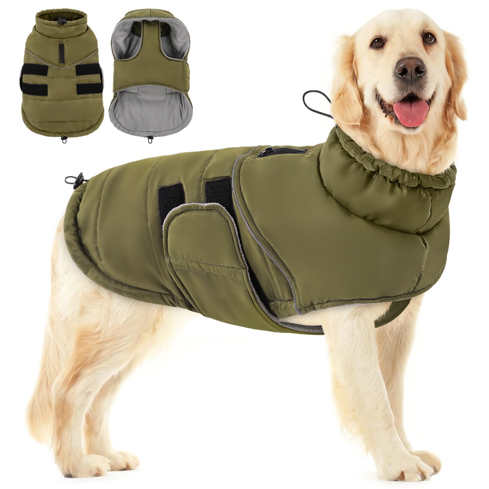 Peferhouse Extra-Large Dog Winter Coat