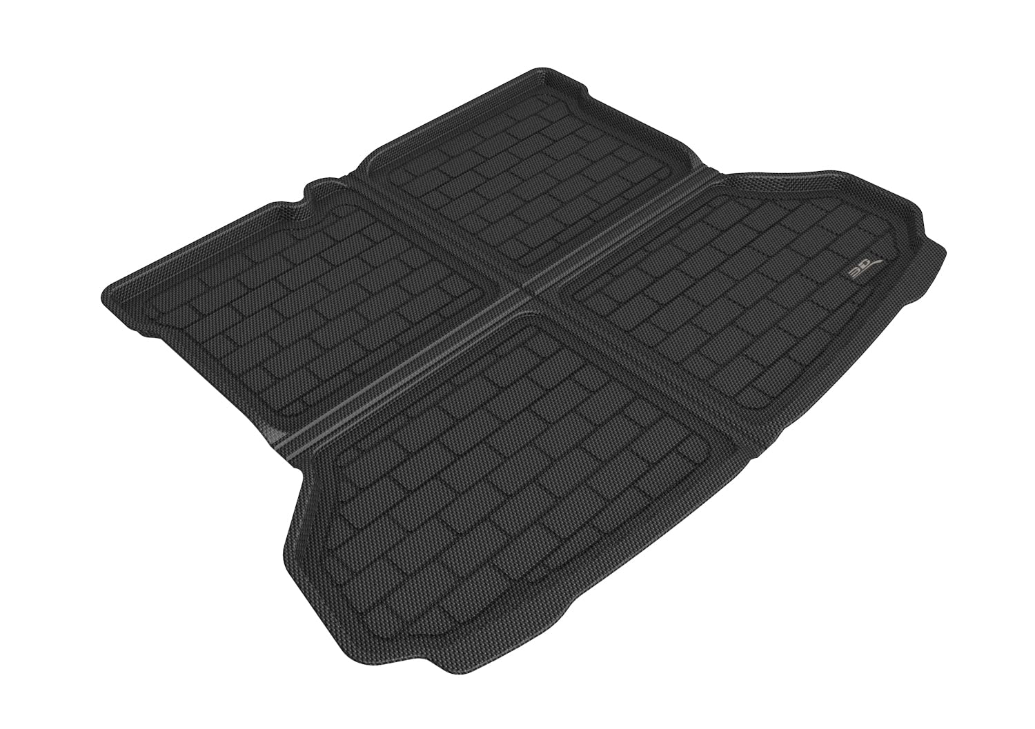Photo 1 of 3D MAXpider Custom Fit Kagu Cargo Liner (Black) Compatible with Volkswagen ID.4 2021-2023 - Cargo Liner