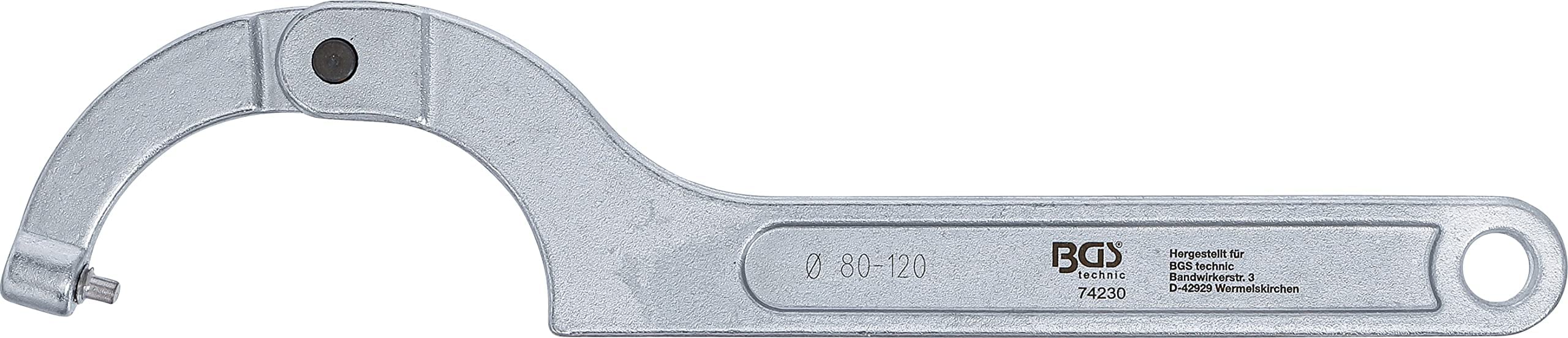 BGS 74230, Chrome, 80 - 120 mm - Image 4