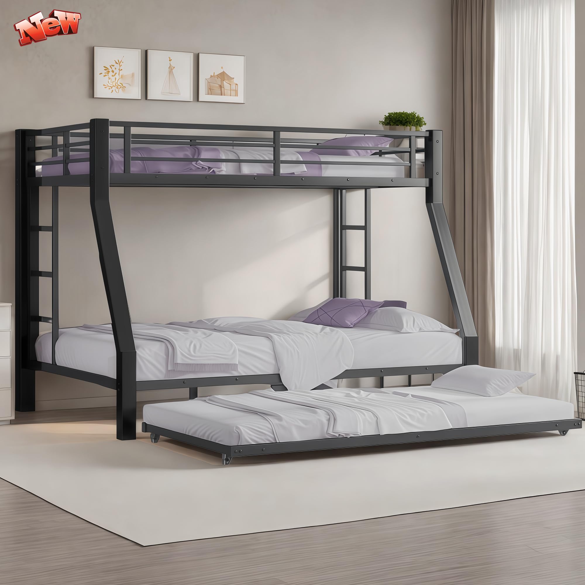 ATOPCORP Metal Bunk Bed