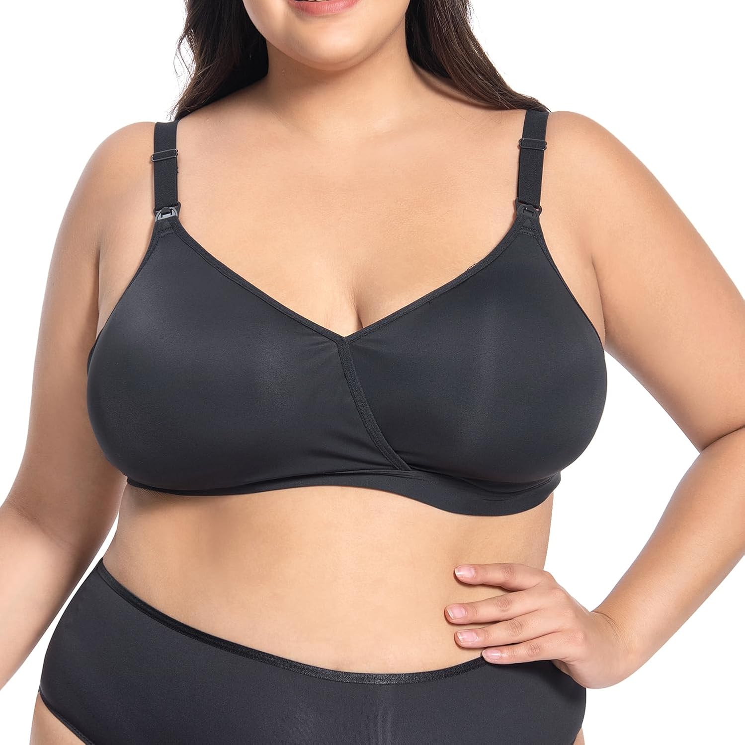 The Ultimate Comfort: Say Goodbye to Nursing Struggles with Our Oversize Maternity Bra!