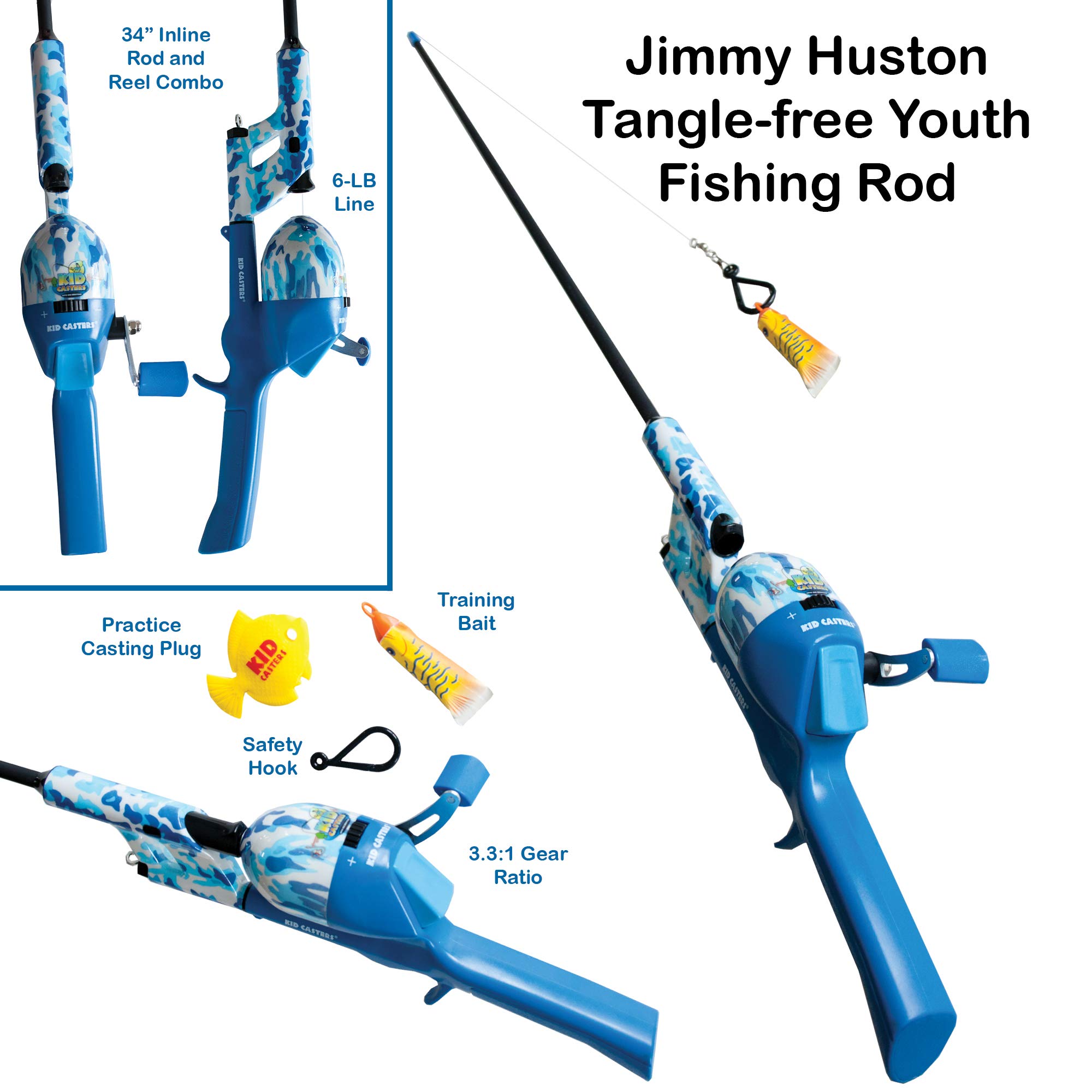 kid casters fishing rod