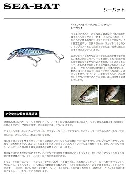 Amazon.co.jp: スミス(SMITH LTD) ミノー シーバット 78S 78mm