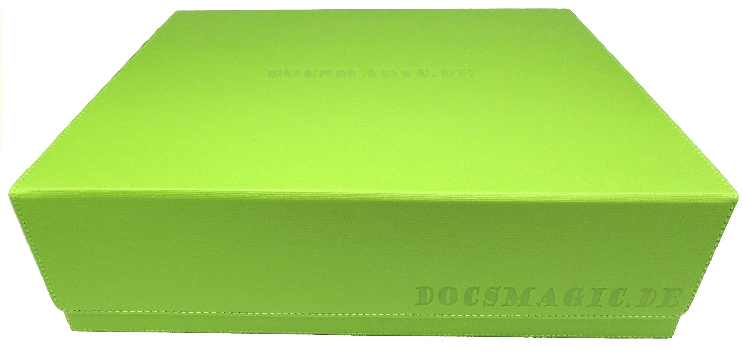 docsmagic.de Premium 4-Row Trading Card Storage Box Light Green + Trays & Divider - MTG PKM YGO