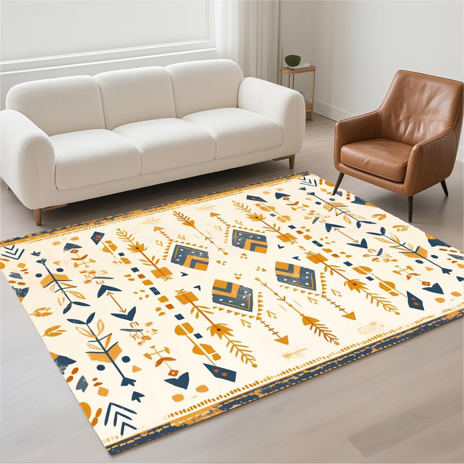 Tapis antidérapant et imperméable pour sécuriser le salon et la chambre
