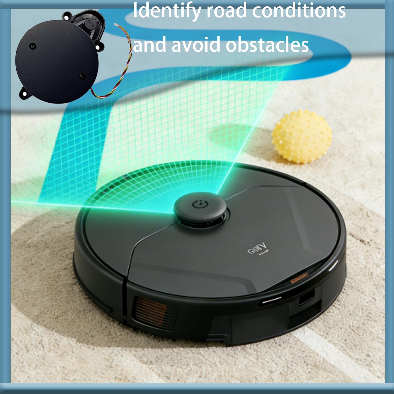 Vacuum Cleaner Parts,Laser Distance Sensor LDS,Compatible with Eufy RoboVac X8 Robot Vacuum Cleaner LDS Accessories