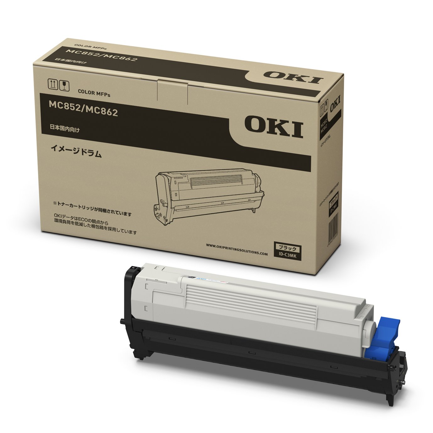 Amazon | OKI イメージドラム ブラック MC862dn-T / MC862dn / MC852dn  