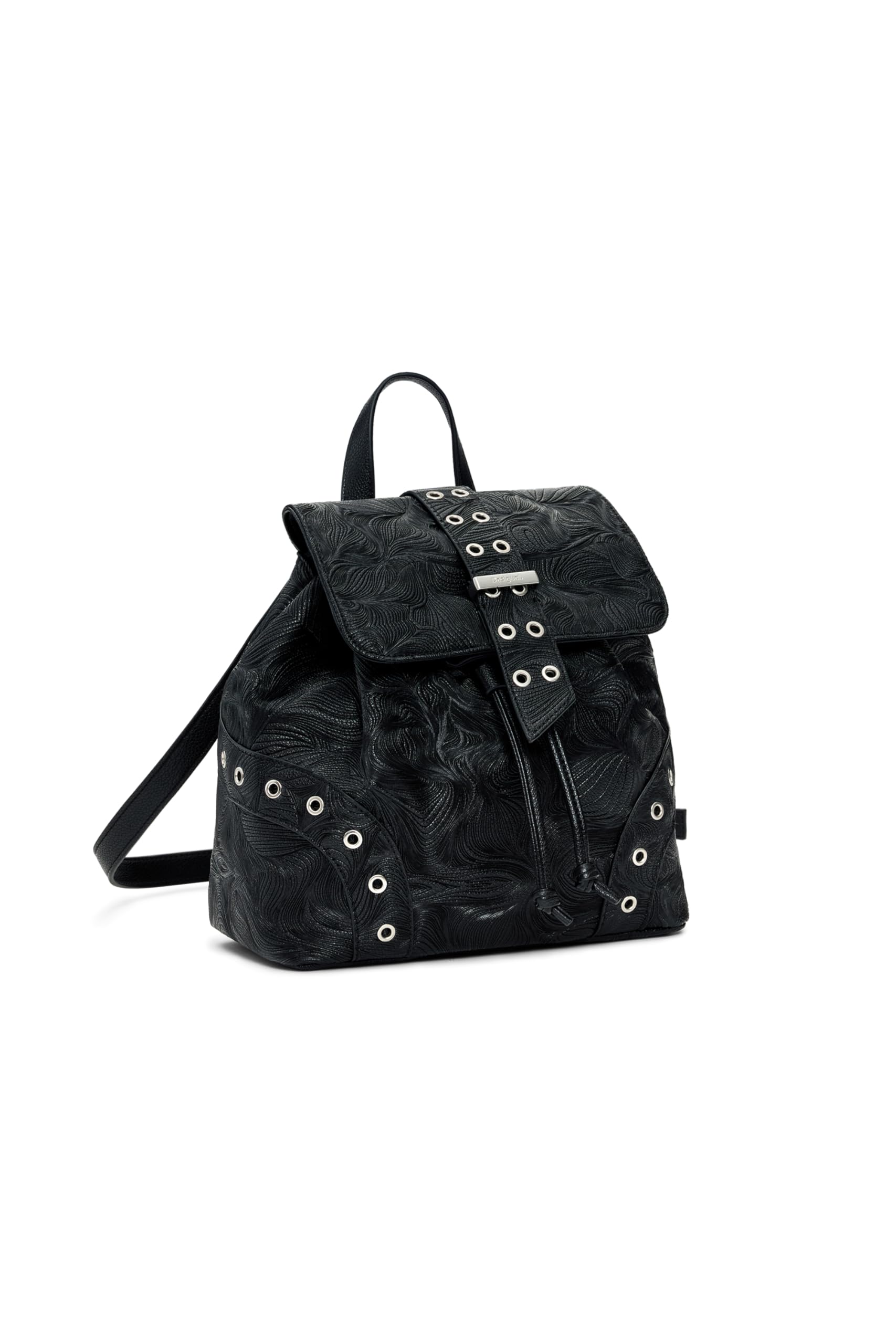 Desigual zaino per il tempo libero Moonstone Prisa Short Backpack Black nero