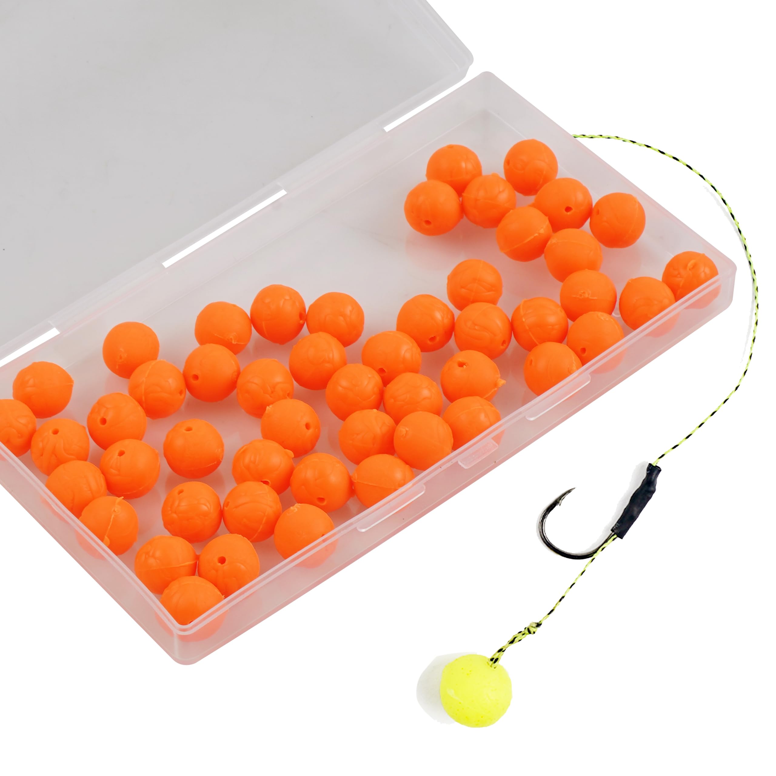 Cebos Flotantes de Pellets Blandos para Carpas, Bolas de Espuma para Pesca, Indicador, Accesorio de Pesca, Cebos para Carpas, Bolas Flotantes, Cuentas, Alimentador